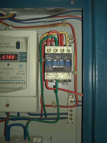 大学配电箱线路更改